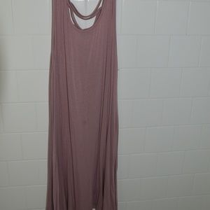 Mauve dress